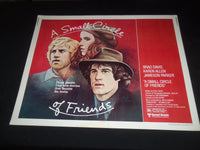 1980 A SMALL CIRCLE OF FRIENDS 1/2 SHEET MOVIE POSTER - DAVIS, ALLEN - P 276