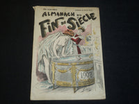 1907 ALMANACH DU FIN DE SIECLE BOOK - FRENCH - NICE ILLUSTRATIONS - J 5478