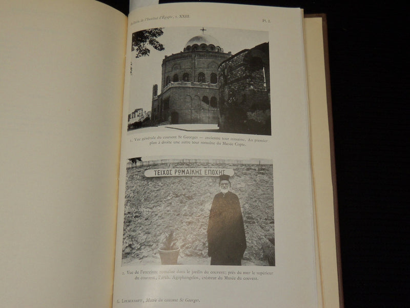 1940-1950 BULLETIN DE L'INSTITUT EGYPTIEN FRENCH VOLUMES LOT OF 10 - KD 52B