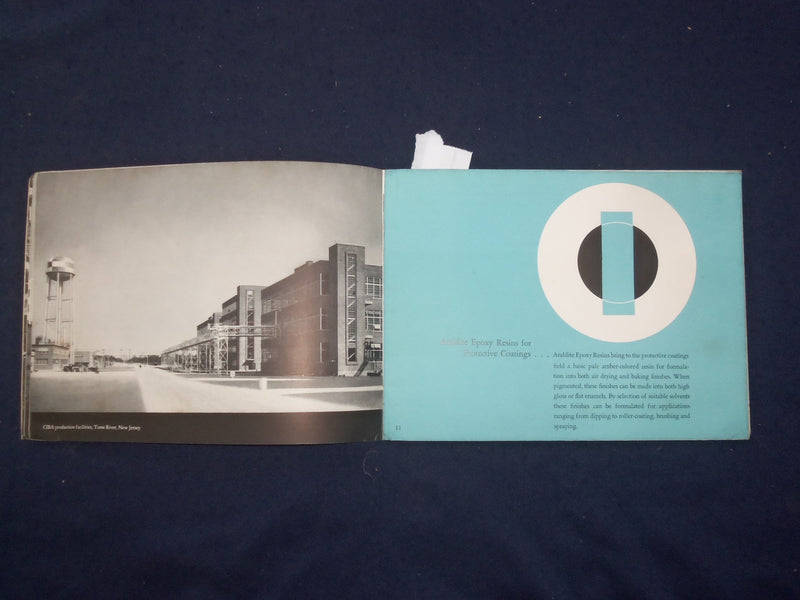 1960'S FIRST IN EPOXIES - CIBA - CATALOG - J 9764