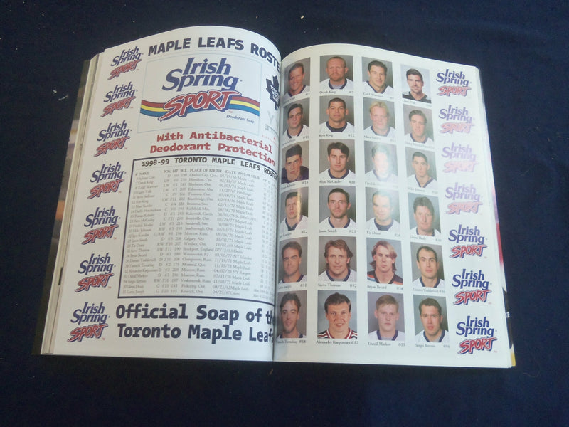1999 FEB 20 TORONTO MAPLE LEAFS - AIR CANADA CENTRE-FIRST GAME PROGRAM - ST 200H
