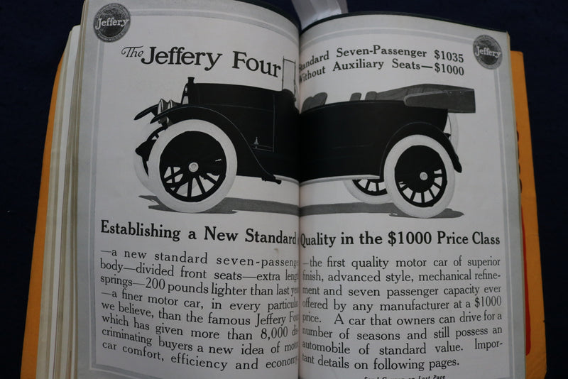 1915 AUGUST AUTOMOBILE TRADE JOURNAL - 1916 IMPROVEMENT NUMBER - K 752