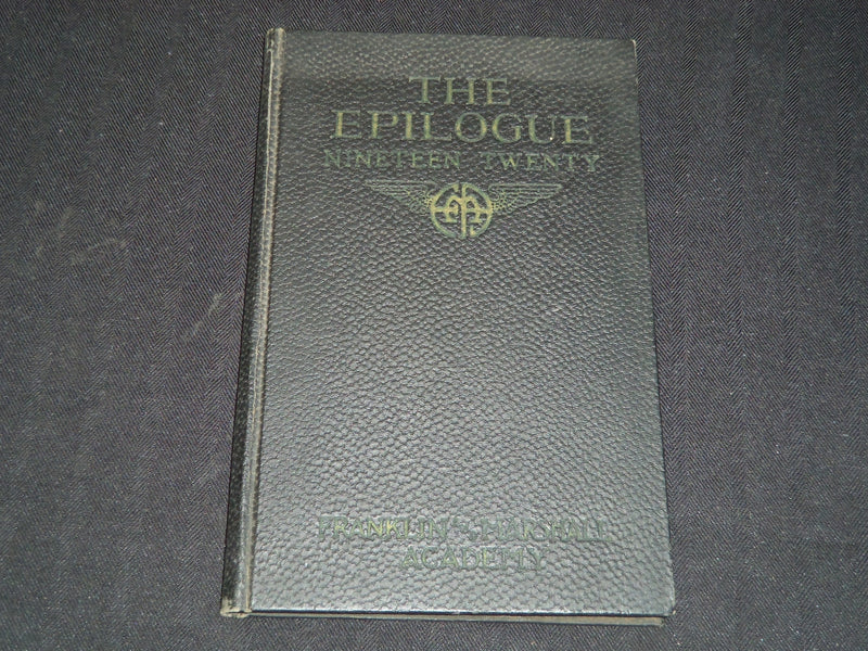 1920 THE EPILOGUE FRANKLIN AND MARSHALL ACADEMY YEARBOOK - LANCASTER PA- YB 1900