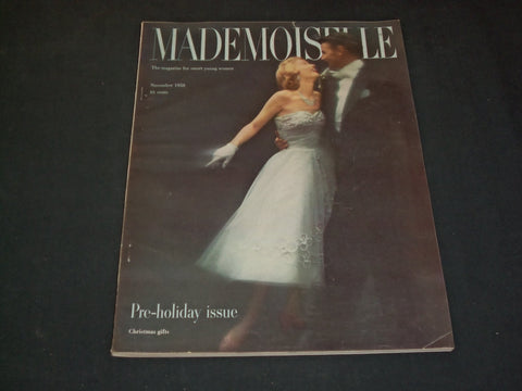 1950 NOVEMBER MADEMOISELLE MAGAZINE - PRE-HOLIDAY ISSUE - SP 6760