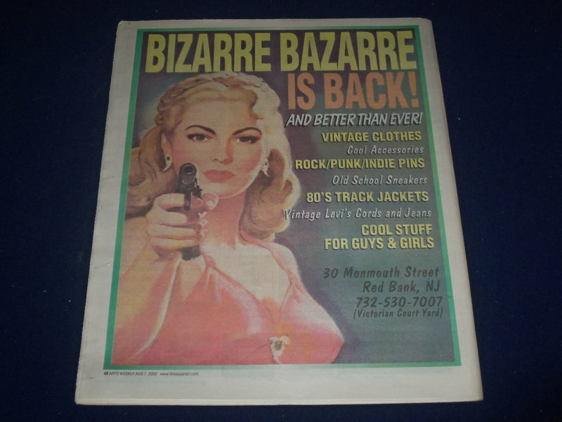 2002 AUGUST 7-14 AQUARIAN WEEKLY NEWSPAPER - DIRTY VEGAS COVER - J 1159