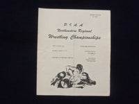 1971-1977 P.I.A.A. WRESTLING CHAMPIONSHIP PROGRAMS - LOT OF 9 - O 2136O