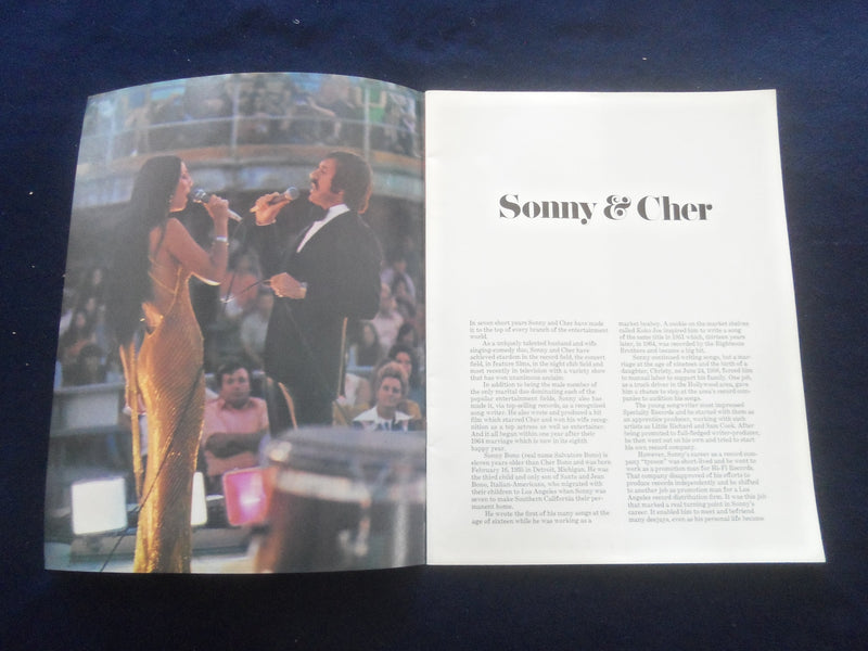 1972 SONNY AND CHER PROGRAM - J 8375