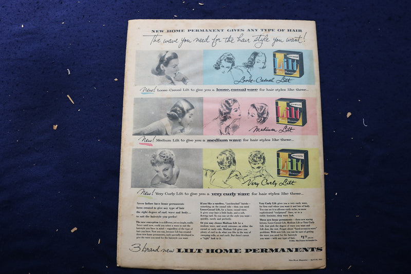 1955 APRIL 24 THIS WEEK MAGAZINE - GORDON MACRAE-SHIRLEY JONES COVER - E 22903