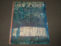 1964 FEBRUARY 29 NEW YORKER MAGAZINE FRONT COVER ONLY - GREAT ART FOR FRAMING