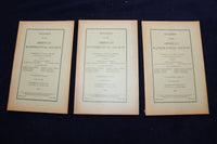 1922-1924 AMERICAN MATHEMATICAL SOCIETY BULLETIN - LOT OF 24 - O 3389