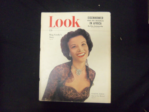 1948 OCTOBER 26 LOOK MAGAZINE - NANETTE FABRAY - GREAT PHOTOS & ADS - ST 2793