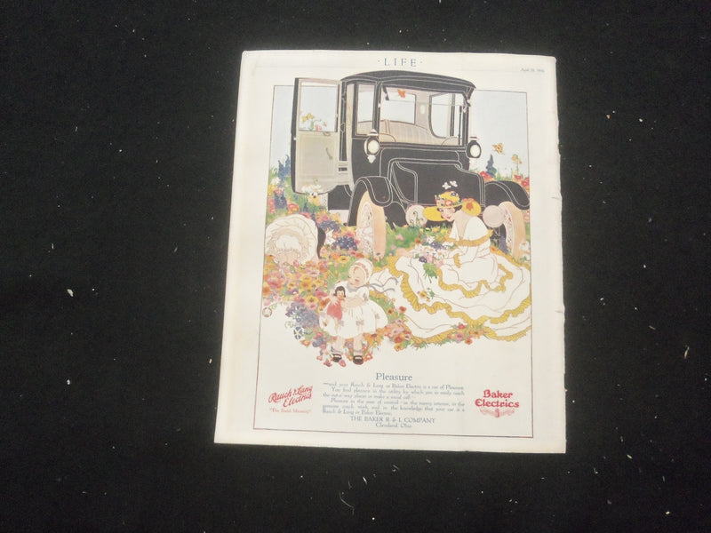 1916 APRIL 20 LIFE MAGAZINE - SHAKESPEARE NUMBER - 