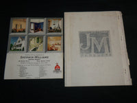 1940'S JOHNS - MANVILLE SHERWIN WILLIAMS GUIDE LOT OF 2 ISSUES - J 6766