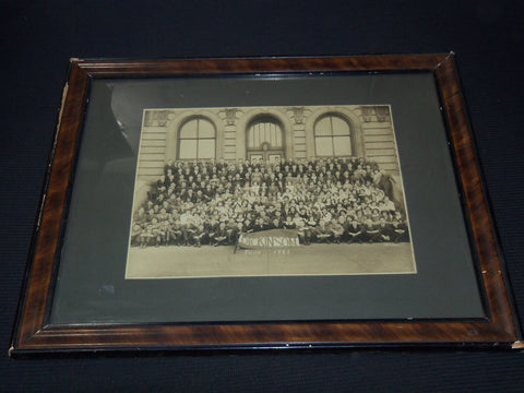 1923 JUNE DICKINSON CLASS FRAMED PHOTO - 22 1/2