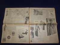 1944 SEP 4 NEW YORK TIMES - GERMANS FLEE AS ALLIES DRIVE ON BRUSSELS - NP 6613