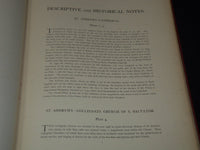 1887 PUGIN STUDENTSHIP DRAWINGS VOLUME #43 OF 200 - G. WASHINGTON BROWNE - Z 285