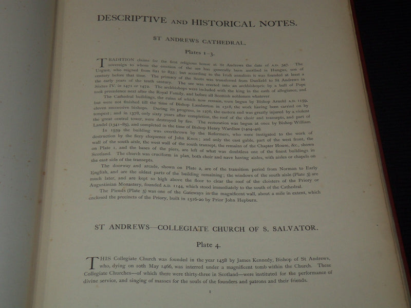 1887 PUGIN STUDENTSHIP DRAWINGS VOLUME #43 OF 200 - G. WASHINGTON BROWNE - Z 285