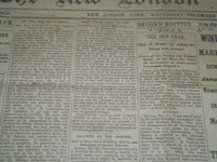 1881 SEPTEMBER 22 NEW LONDON TELEGRAM - GARFIELD LYING IN STATE - NP 3904
