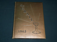 1963 THE GRAIL BLESSED SACRAMENT HIGH SCHOOL YEARBOOK - NEW YORK CITY - YB 1846