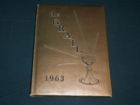 1963 THE GRAIL BLESSED SACRAMENT HIGH SCHOOL YEARBOOK - NEW YORK CITY - YB 1846