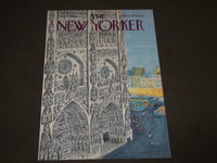 1966 AUGUST 13 NEW YORKER MAGAZINE FRONT COVER ONLY - GREAT ART FOR FRAMING
