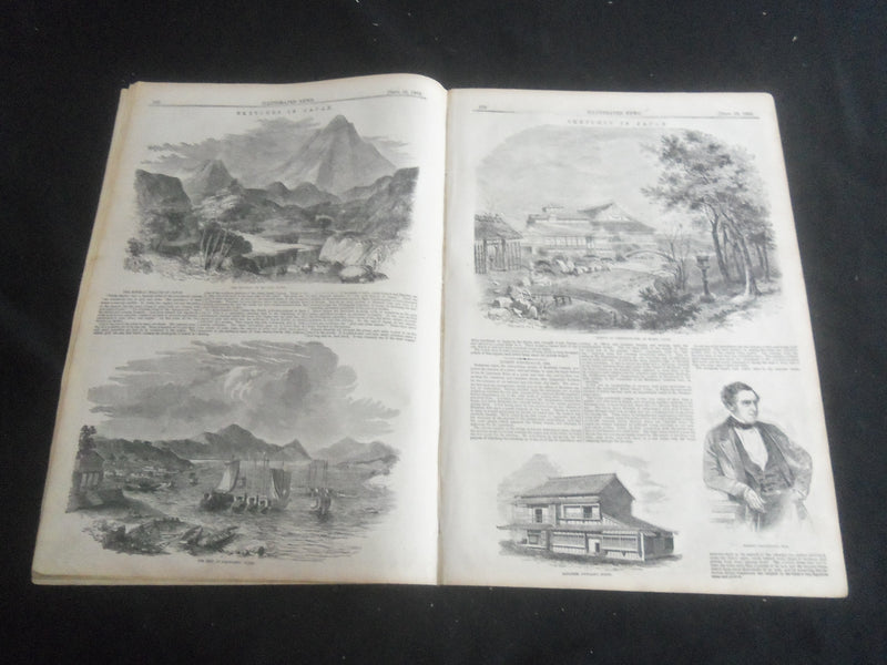 1853 SEPTEMBER 10 ILLUSTRATED NEWS MAGAZINE - MAIL STEAMSHIP CHEROKEE - B 5531O