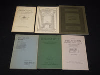 1904-2000 PRINTING & PAPER BOOKS & CATALOGS LOT OF 17 - SOFTCOVER - WR 52