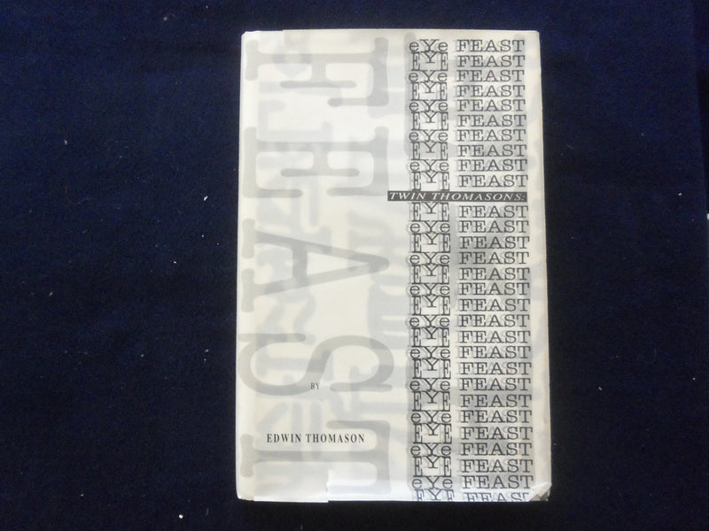 1984 EYE FEAST / PERFUMED BED TWIN HARDCOVER BOOKS - EDWIN THOMASON - KD 8857