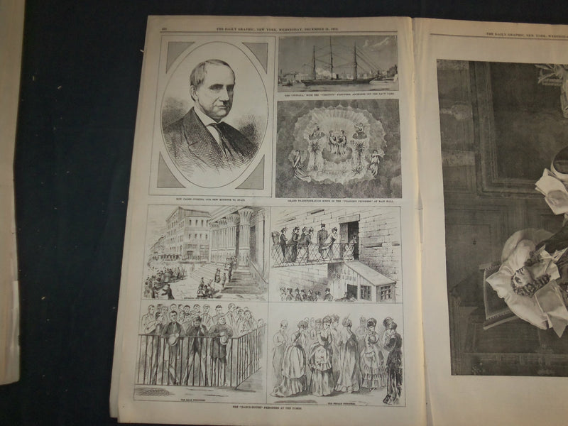 1873 DECEMBER 31 THE DAILY GRAPHIC NEWSPAPER - A NEW YEAR'S DAY MELANGE- NT 7638