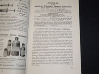 1935 AMERICAN VETERINARY MEDICAL ASSOC. JOURNAL 12 ISSUES COMPLETE YR - WR 632J