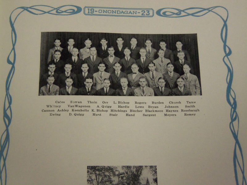 1923 THE ONONDAGAN SYRACUSE UNIVERSITY YEARBOOK - NEW YORK - PHOTOS - YB 764