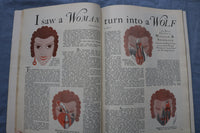 1931 JULY COSMOPOLITAN MAGAZINE - HARRISON FISHER COVER - GREAT ADS - ST 1001R
