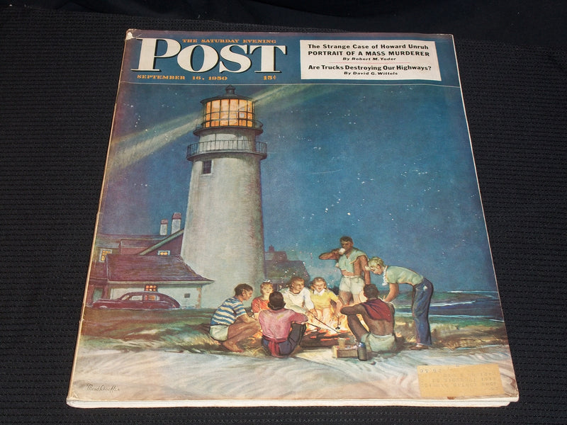 1950 SEPTEMBER 16 THE SATURDAY EVENING POST MAGAZINE - ILLUSTRATED - E 5843