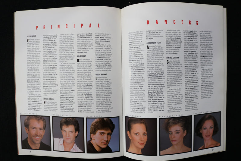 1987-1988 AMERICAN BALLET THEATRE PROGRAM - K 2294