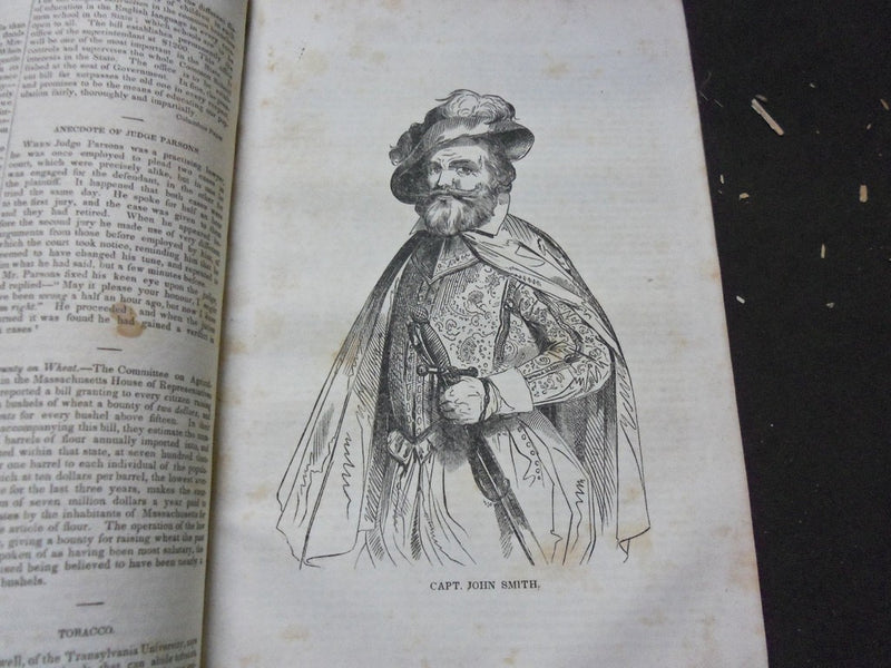 1838 THE FAMILY MAGAZINE OR MONTHLY ABSTRACT OF GENERAL KNOWLEDGE BOOK -KD 1870Q