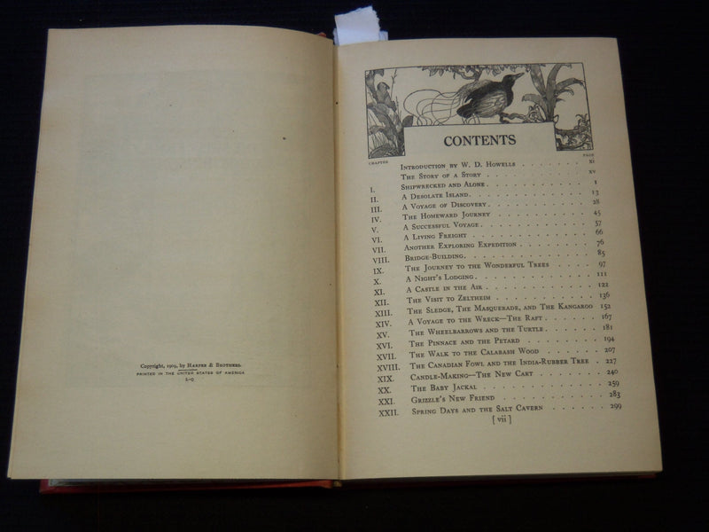 1909-1913 LOUIS RHEAD ILLUSTRATED BOOK LOT OF 2 - GULLIVER'S TRAVEL - KD 7809