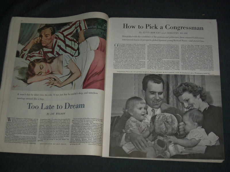 1949 MARCH 19 THE SATURDAY EVENING POST MAGAZINE- NORMAN ROCKWELL COVER-SP 2478E