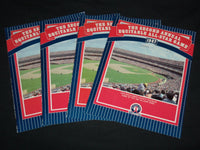 1987 EQUITABLE ALL-STAR GAME BASEBALL FOLD OUT LOT OF 4 - J 8694
