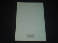 1987 JUILLIARD DANCE ENSEMBLE 35TH ANNIVERSARY - MARTHA HILL PROGRAM - J 4239