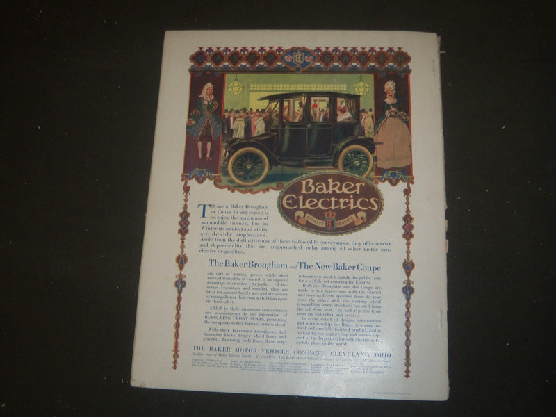 1912 DECEMBER THE HOUSE & GARDEN MAGAZINE - GREAT PHOTOS & ADS - ST 641