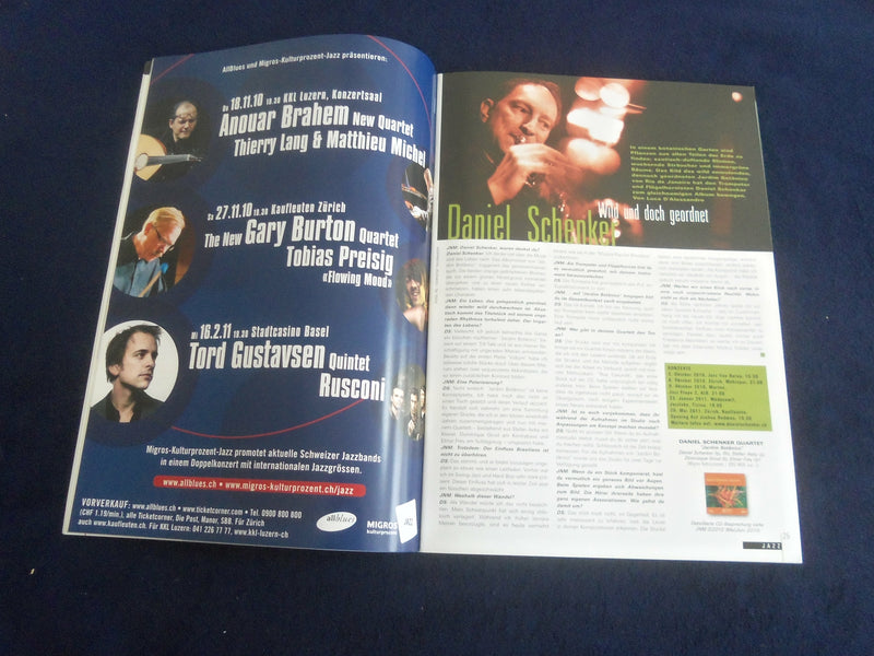 2010 SEPTEMBER/OCTOBER JAZZ 'N' MORE MAGAZINE - CHRISTIAN SCOTT - GERMAN- F 375D