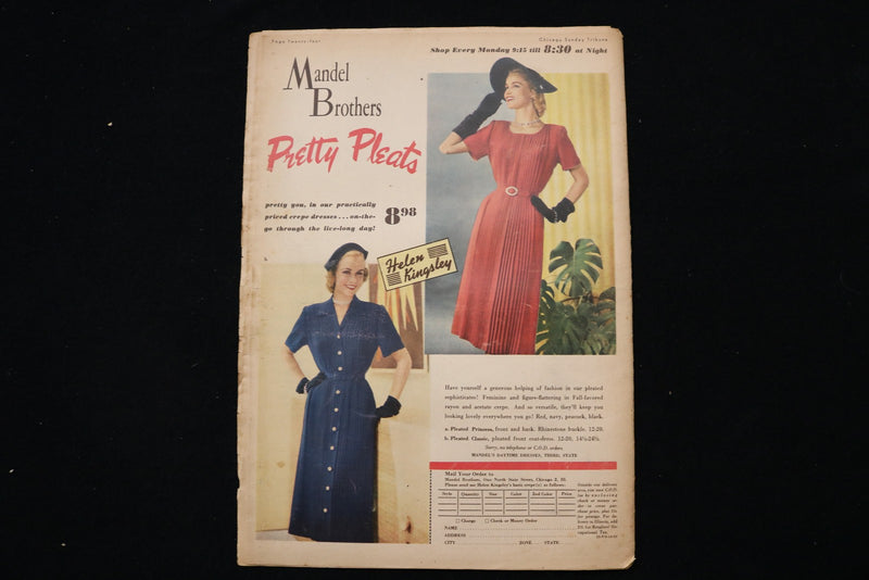 1952 SEPTEMBER 14 CHICAGO SUNDAY TRIBUNE MAGAZINE - SUSAN CABOT COVER - E 26196