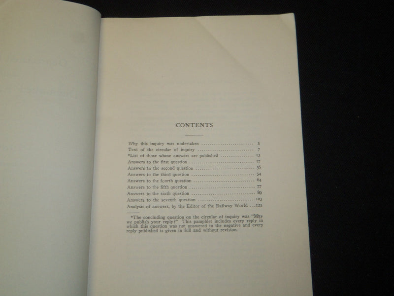 1909 DEPRECIATED CURRENCY AND DIMINISHED RAILWAY RATES - J 5422