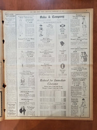 1921 FEBRUARY 12 NEW YORK TIMES NEWSPAPER - ALL AGENCIES FIGHT TYPHUS - NT 8121
