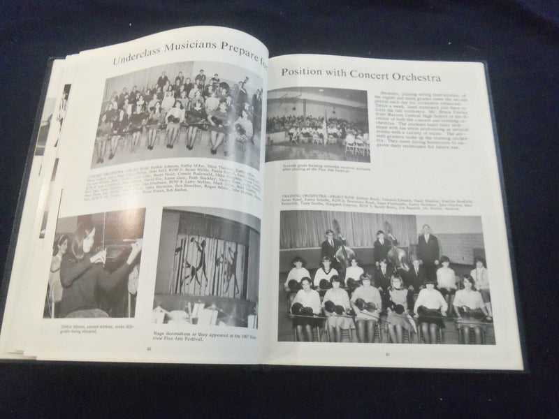 1968 LEAVES OF WOODVIEW WOODVIEW JUNIOR H.S. YEARBOOK -INDIANAPOLIS, IN- YB 2669