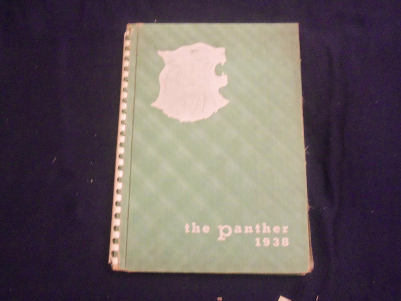1938 THE PANTHER DELTA HIGH SCHOOL YEARBOOK - DELTA, OHIO - YB 2748