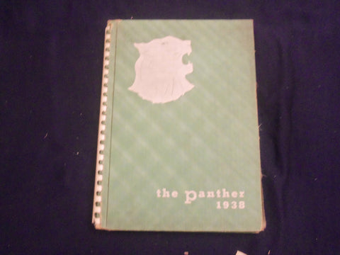 1938 THE PANTHER DELTA HIGH SCHOOL YEARBOOK - DELTA, OHIO - YB 2748
