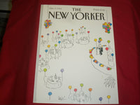 1984 JANUARY 2 NEW YORKER MAGAZINE FRONT COVER ONLY - GREAT ART FOR FRAMING