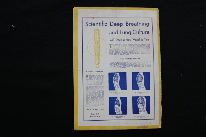 1936 MAY HEALTH CULTURE MAGAZINE - HEART DISEASE LEADS TO DEATH COVER - K 366