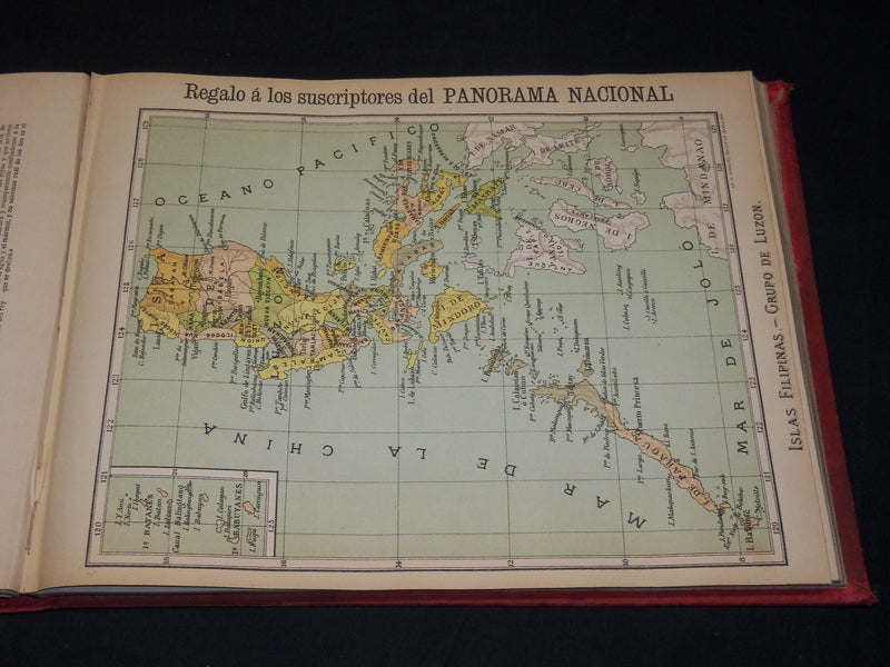 1896 PANORAMA NACIONAL COLECCION DE LAMINAS VOLUME 1 - SPANISH - KD 3600H